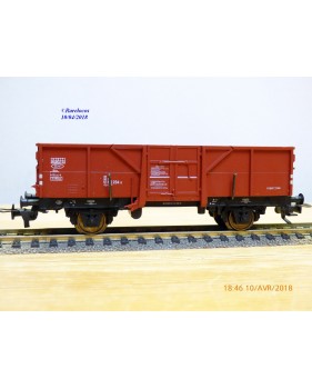 FLEISCHMANN 5502,  wagon tombereau basculant à déchargement central type El- u 061   DB  neuf   BO