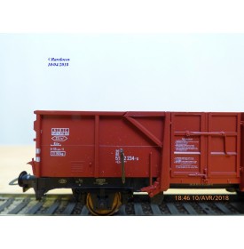 FLEISCHMANN 5502,  wagon tombereau basculant à déchargement central type El- u 061   DB  neuf   BO