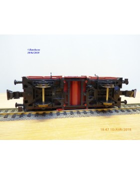 FLEISCHMANN 5502,  wagon tombereau basculant à déchargement central type El- u 061   DB  neuf   BO
