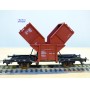 FLEISCHMANN 5502,  wagon tombereau basculant à déchargement central type El- u 061   DB  neuf   BO