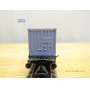 RÖWA 2012, wagon plat porte conteneur  CONTRANS  PICKFORDS  DB     BO