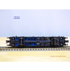 RÖWA 2012, wagon plat porte conteneur  CONTRANS  PICKFORDS  DB     BO