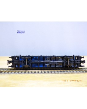 RÖWA 2012, wagon plat porte conteneur  CONTRANS  PICKFORDS  DB     BO