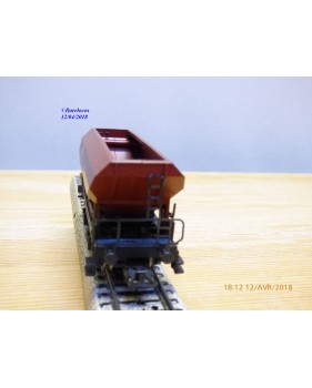 MÄRKLIN   4631 . 4,  wagon trémie à déchargement latéral  type  Otmm 70  DB   BO