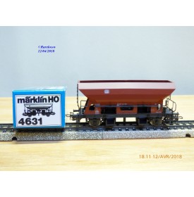 MÄRKLIN   4631 . 4,  wagon trémie à déchargement latéral  type  Otmm 70  DB   BO