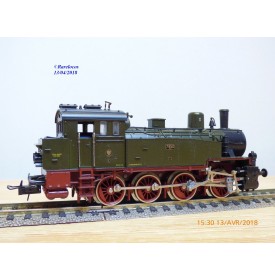 TRIX International  21213, coffret locotender T 13  ( Br 92 )  et 4 wagons KPEV   BO