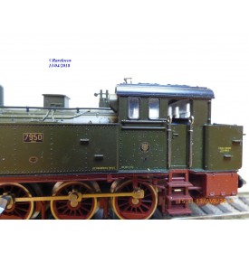 TRIX International  21213, coffret locotender T 13  ( Br 92 )  et 4 wagons KPEV   BO