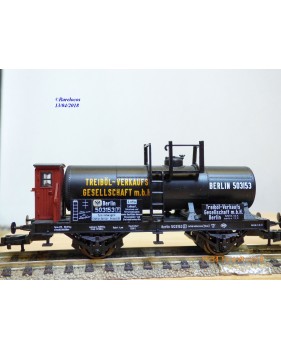TRIX International  21213, coffret locotender T 13  ( Br 92 )  et 4 wagons KPEV   BO