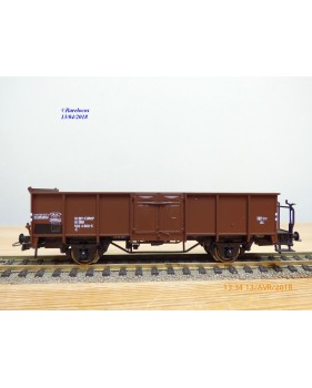 ROCO 46950,  wagon tombereau à plate forme d' extrémité    type E  ÖBB  Neuf   BO
