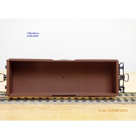 ROCO 46950,  wagon tombereau à plate forme d' extrémité    type E  ÖBB  Neuf   BO