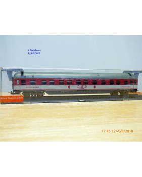 RÖWA 2304 wagon plat chargé de 2 conteneurs LESAGE  DB BO 