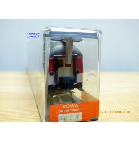 RÖWA 2304 wagon plat chargé de 2 conteneurs LESAGE  DB BO 