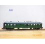 JOUEF  5110, voiture  OCEM à rivets  mixte 3 Cl. / fourgon  C4Dyi   PLM    BO