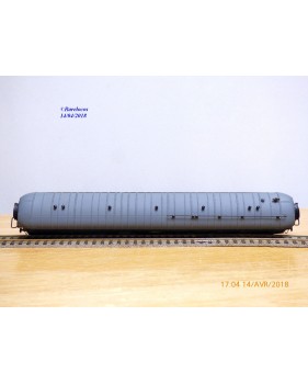 JOUEF  5110, voiture  OCEM à rivets  mixte 3 Cl. / fourgon  C4Dyi   PLM    BO