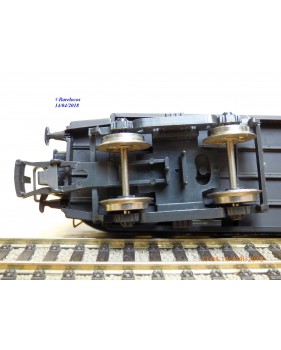 JOUEF  5110, voiture  OCEM à rivets  mixte 3 Cl. / fourgon  C4Dyi   PLM    BO