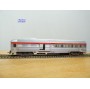 JOUEF  5550, voiture grandes lignes inox mixte 1 Cl. / fourgon  A2Dx  éclairé  TEE PBA   SNCF   neuf   BO                    