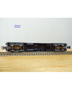 JOUEF  5550, voiture grandes lignes inox mixte 1 Cl. / fourgon  A2Dx  éclairé  TEE PBA   SNCF   neuf   BO                    