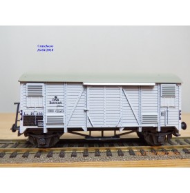 LILIPUT 256 3a , wagon couvert  ( ex type Oppeln )  DSB    BO