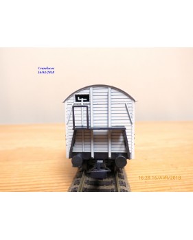 LILIPUT 256 3a , wagon couvert  ( ex type Oppeln )  DSB    BO