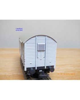 LILIPUT 256 3a , wagon couvert  ( ex type Oppeln )  DSB    BO