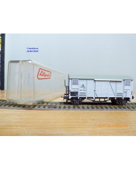 LILIPUT 215 11 Wagon à guérite ancien GÖSSER BIER  ÖBB BO