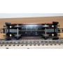 MÄRKLIN   327 / 2 . 1,  rare voiture à plate formes marron