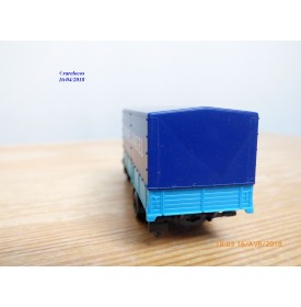 HERPA  814294,  camion bâché MERCEDES BENZ   LP 813  KÜHNE & NAGEL   Neuf   BO  1/87