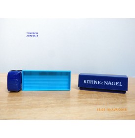HERPA  814294,  camion bâché MERCEDES BENZ   LP 813  KÜHNE & NAGEL   Neuf   BO  1/87