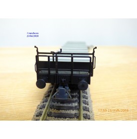 ROCO 47724, wagon plat à ranchers type Rkmp 653    DB  Neuf   BO