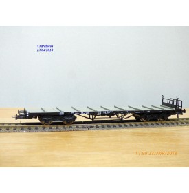 ROCO 47724, wagon plat à ranchers type Rkmp 653    DB  Neuf   BO