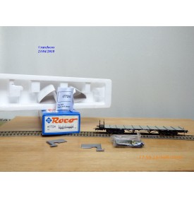 ROCO 47724, wagon plat à ranchers type Rkmp 653    DB  Neuf   BO