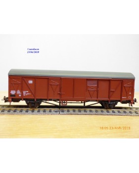 Roco 46407, wagon couvert  type Gbs 254 N°:150 1 572-2   BO