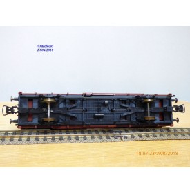 Roco 46407, wagon couvert  type Gbs 254 N°:150 1 572-2   BO