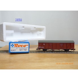 Roco 46407, wagon couvert  type Gbs 254 N°:150 1 572-2   BO