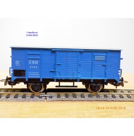 PIKO ????, wagon couvert    ancien   N° 6398   CSD   neuf     BO 