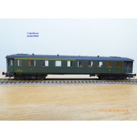 LILIPUT  287 70,  voiture mixte 1 / 2 Cl. " Bastille "  époque IV SNCF  BO