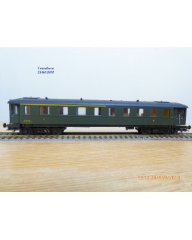 LILIPUT  287 70,  voiture mixte 1 / 2 Cl. " Bastille "  époque IV SNCF  BO