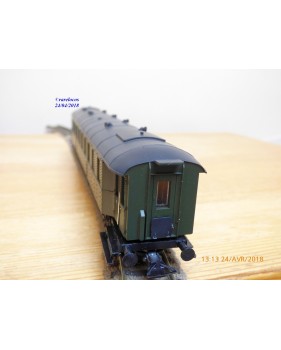 LILIPUT  287 70,  voiture mixte 1 / 2 Cl. " Bastille "  époque IV SNCF  BO