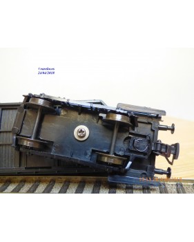 LILIPUT ancien 201 wagon plat chargé de 4 conteneurs ( cadres)  NS  BO