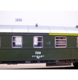 LILIPUT  28710,  voiture mixte 1 / 2 Cl.  ÖBB    