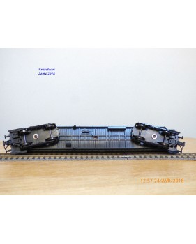 LILIPUT ancien 201 wagon plat chargé de 4 conteneurs ( cadres)  NS  BO