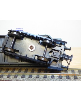 LILIPUT ancien 201 wagon plat chargé de 4 conteneurs ( cadres)  NS  BO