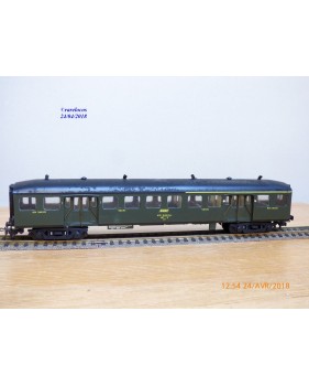 RMA ???   , voiture banlieue ex PLM  mixte de 1 / 2 Cl. type ABz    SNCF