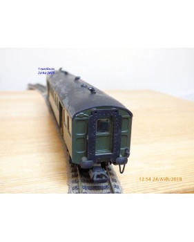 RMA ???   , voiture banlieue ex PLM  mixte de 1 / 2 Cl. type ABz    SNCF