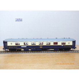 France Trains  312,  voiture Pullman cuisine -salon de 1 ère classe type Côte d'Azur   N° 4131  CIWL   BO
