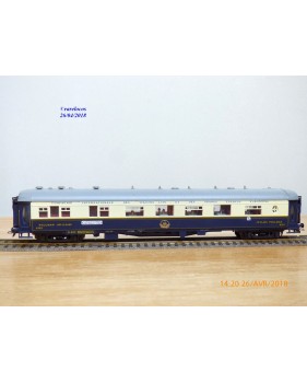 France Trains  312,  voiture Pullman cuisine -salon de 1 ère classe type Côte d'Azur   N° 4131  CIWL   BO