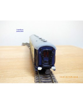 France Trains  312,  voiture Pullman cuisine -salon de 1 ère classe type Côte d'Azur   N° 4131  CIWL   BO