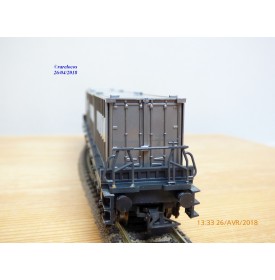 LILIPUT 215 11 Wagon à guérite ancien GÖSSER BIER  ÖBB BO
