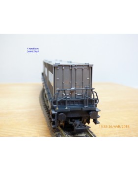 LILIPUT 215 11 Wagon à guérite ancien GÖSSER BIER  ÖBB BO