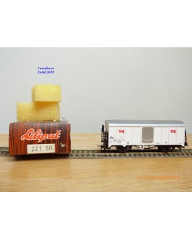 LILIPUT 215 11 Wagon à guérite ancien GÖSSER BIER  ÖBB BO